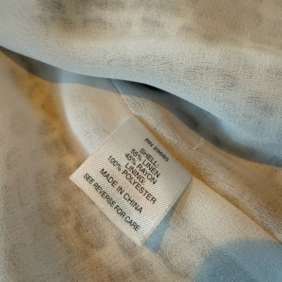 Pendleton Animal Cat Print Linen Blend Coat Blazer Jacket Brown/White Women Sz L - Picture 8 of 16